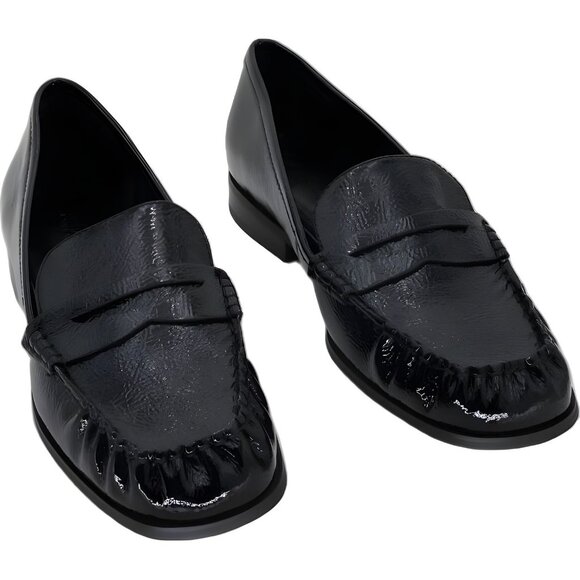Michael Kors Carlson Penny Loafer Flats Black Womens 9.5M - Fast Shipping! - Picture 1 of 6